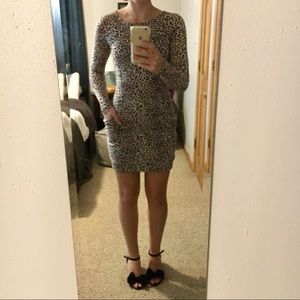 BCBGMaxazria Crista Raglan Sleeve Tunic Dress